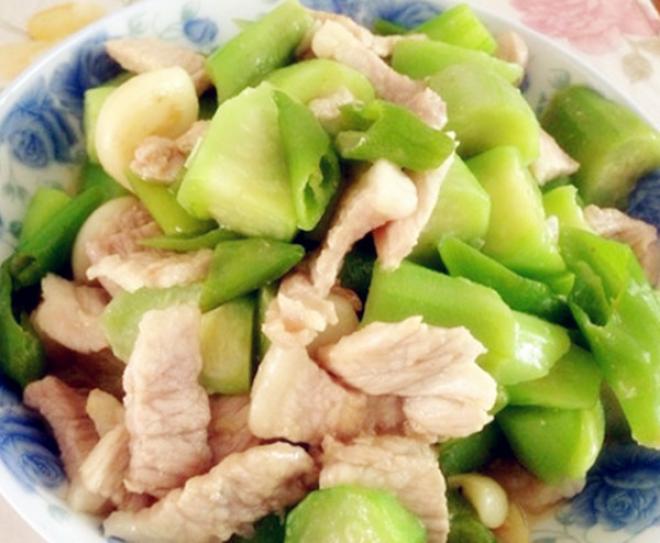 丝瓜肉片