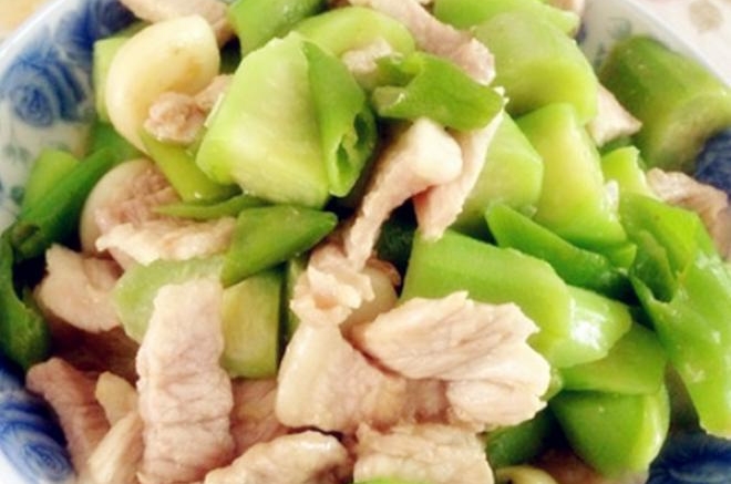 丝瓜肉片
