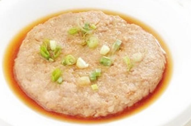 马蹄蒸肉饼