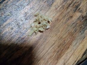 生姜拍碎切末