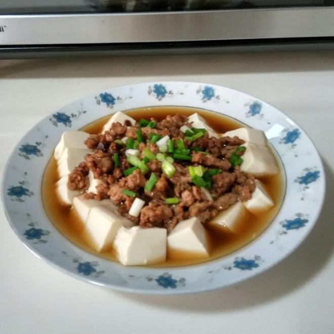 肉沫蒸豆腐