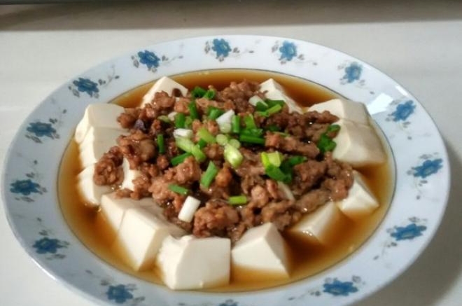 肉沫蒸豆腐