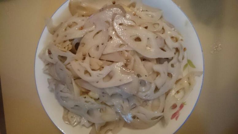 炝炒藕片