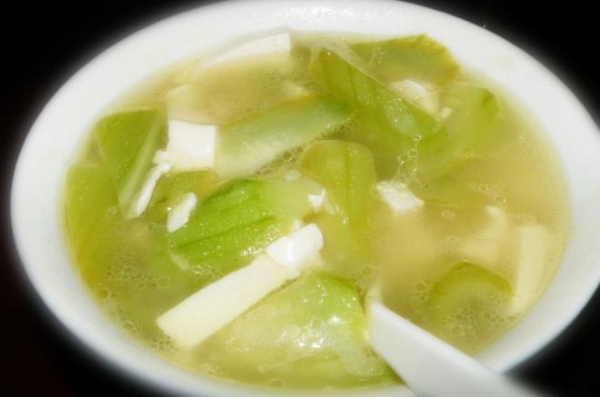 丝瓜豆腐汤