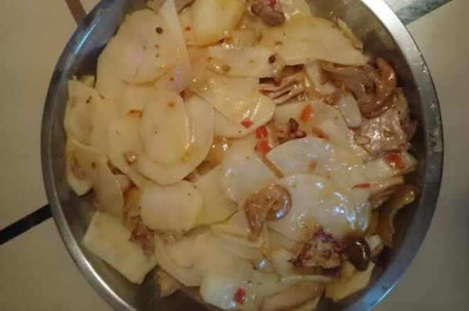 土豆肉片