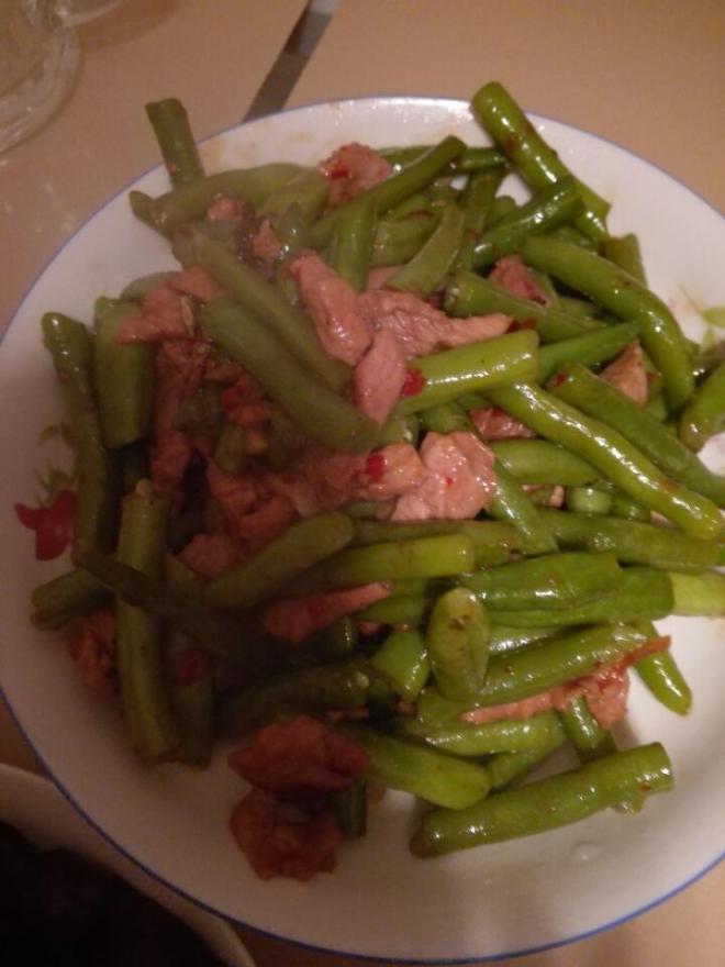 四季豆炒肉