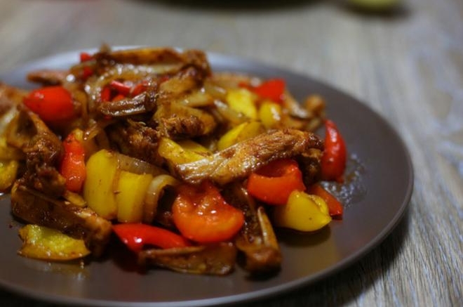 孜然鸡脆骨