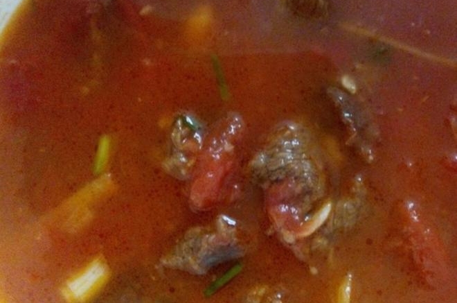 番茄牛肉汤