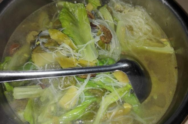 酸菜粉丝汤