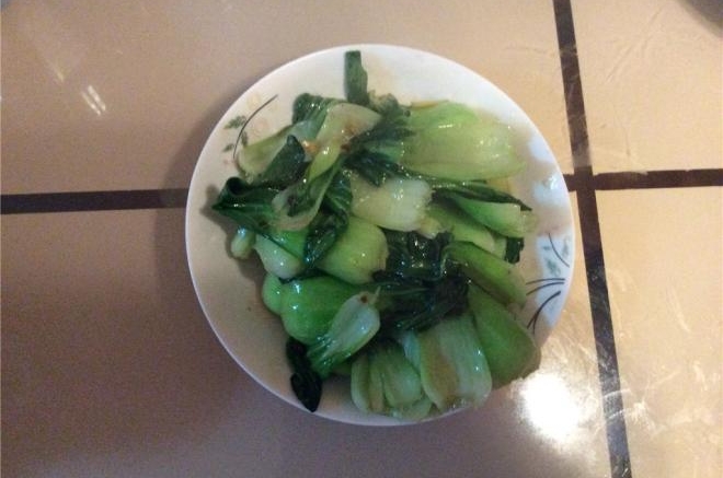 炝炒上海青