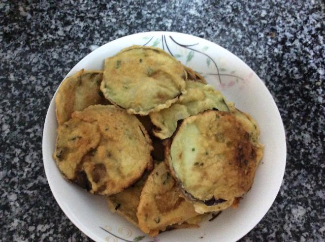 懒人早餐—茄子饼