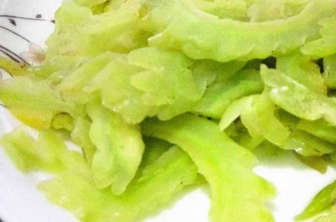 清炒苦瓜