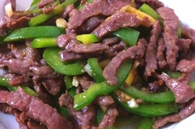小炒牛肉
