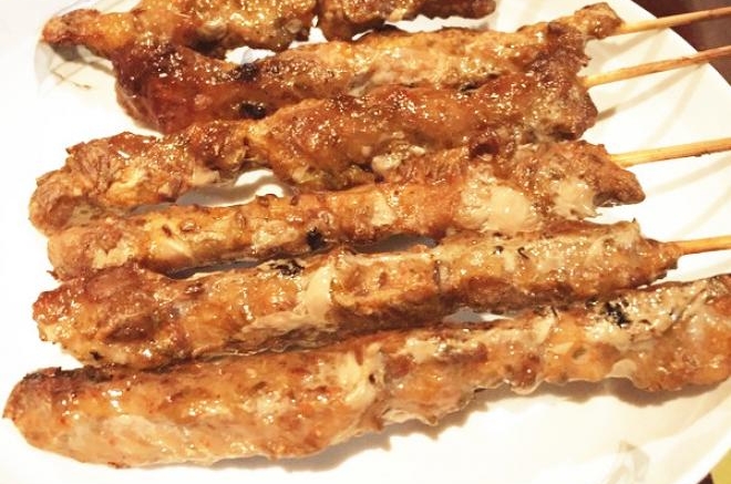 家庭版烤羊肉串