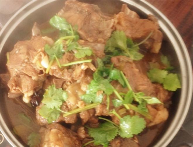 家常炖羊蝎子