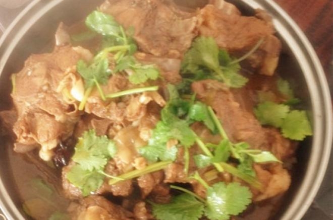 家常炖羊蝎子