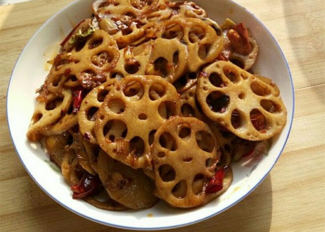 干锅藕片