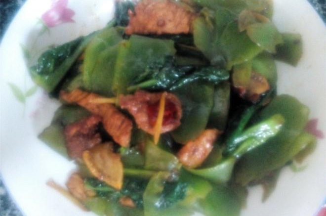 青笋肉片