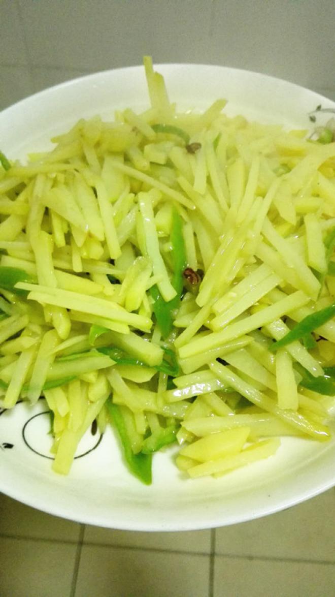 青椒土豆丝