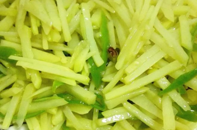 青椒土豆丝