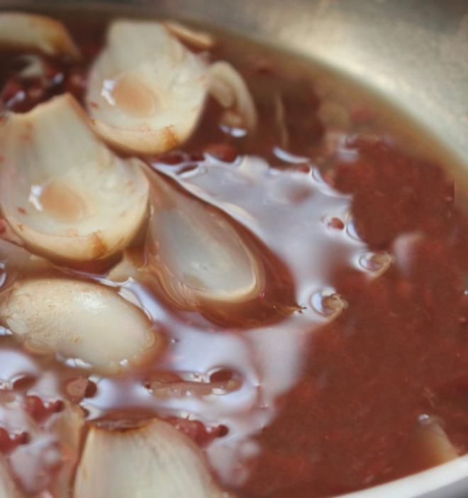 莲子百合红豆沙