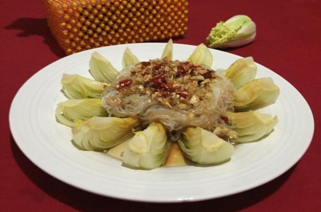蒜蓉粉丝娃娃菜