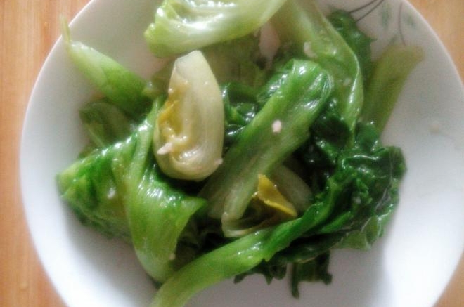 蒜蓉炒生菜