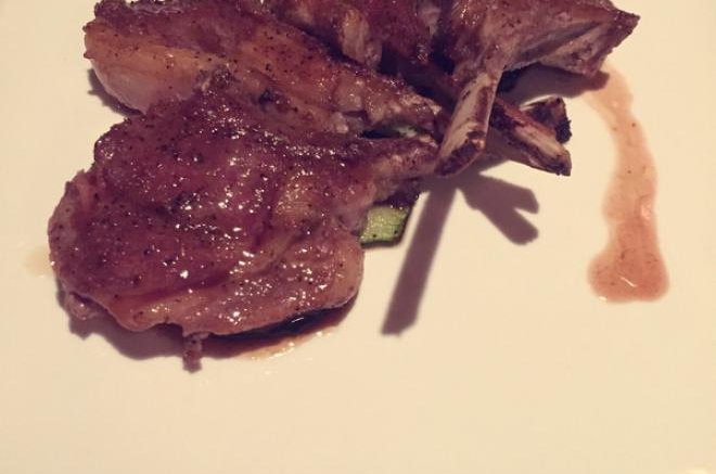 香煎羊排