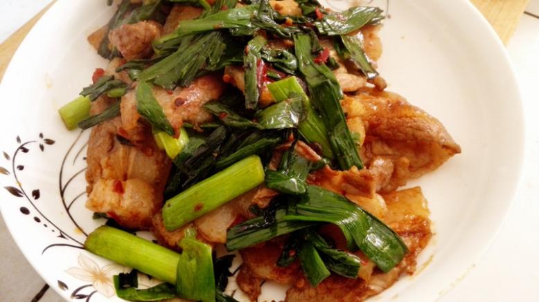 蒜苗回锅肉