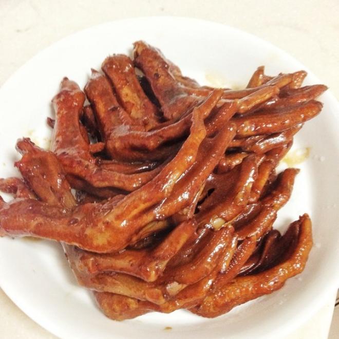 家庭版卤鸭掌