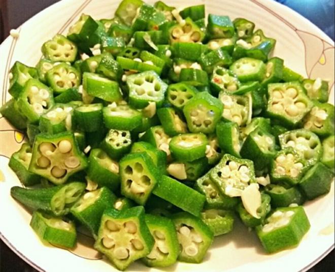 凉拌秋葵