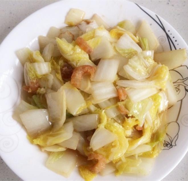 海米炒白菜