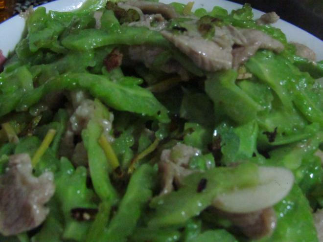 苦瓜炒肉