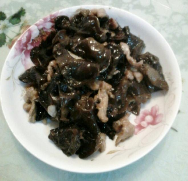 木耳炒肉
