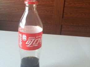 腌好后分别放入300ML可乐和300ML清水