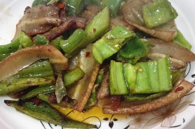 青椒回锅肉
