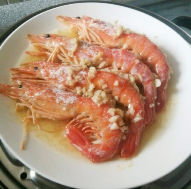 清蒸阿根廷红虾
