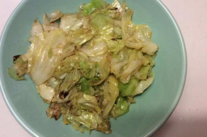 素炒甘蓝