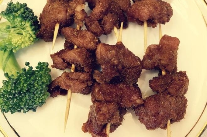 牙签羊肉