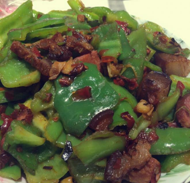 青椒炒腊肉