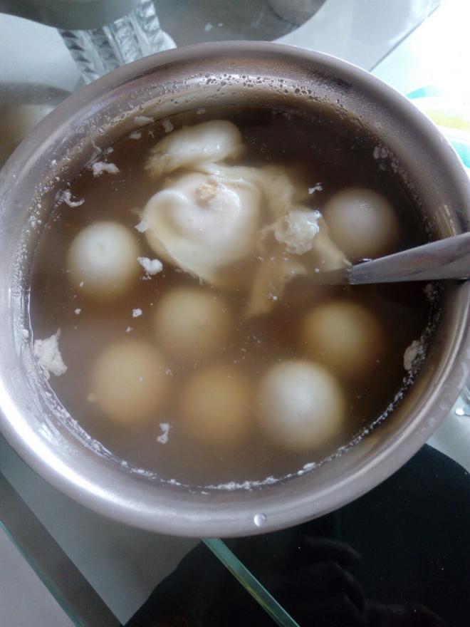 红糖鸡蛋汤圆
