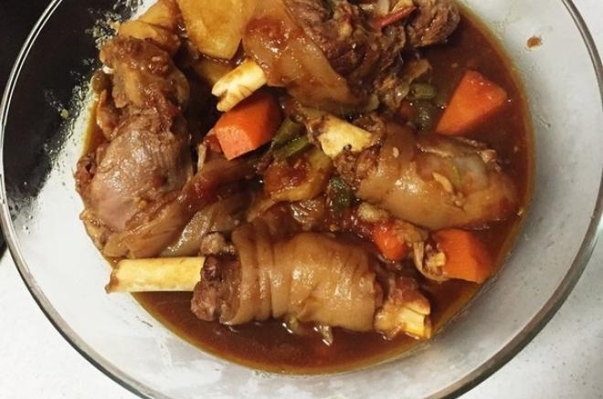 红烧羊腿