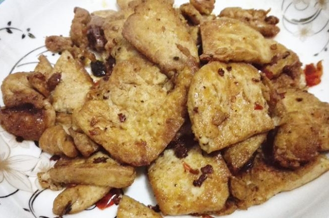 香煎豆腐