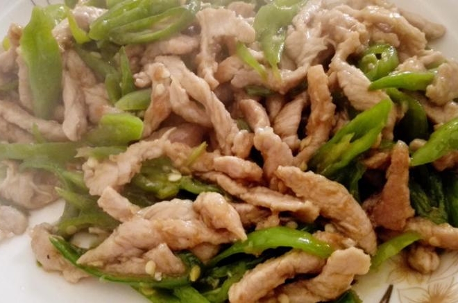 青椒肉丝
