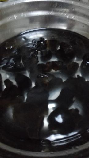 木耳用温水泡发