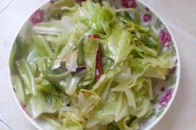 炝炒包菜