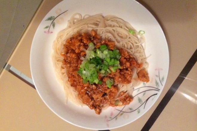 番茄酱肉面