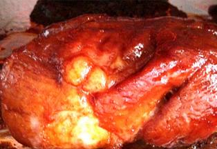 烤箱设置上下火180度，烤上60分钟