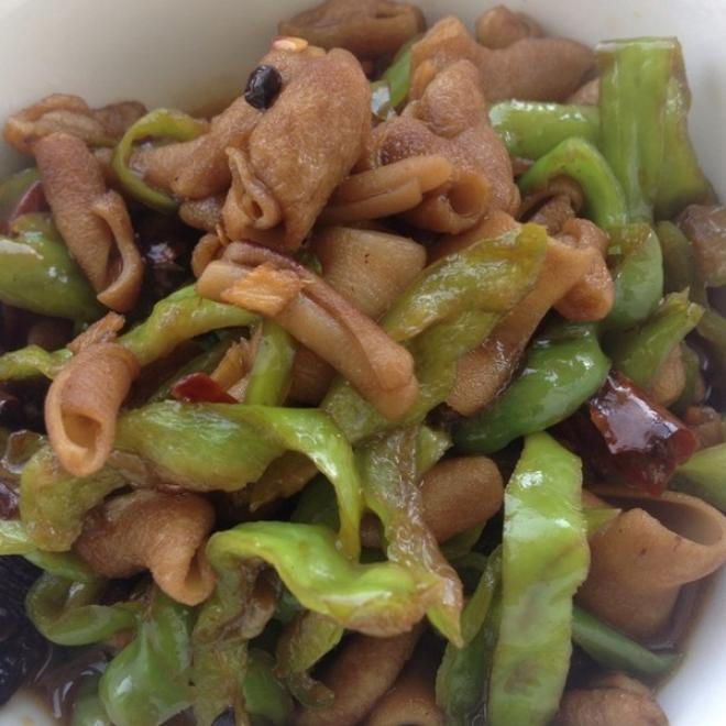青椒鸭肠