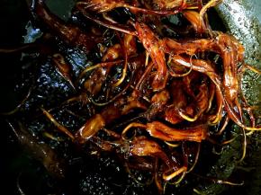 汤汁收干了就可以出锅了